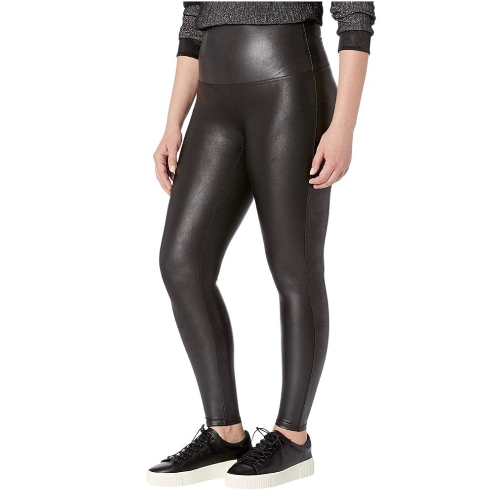 Spanx Faux Leather Leggings 2X